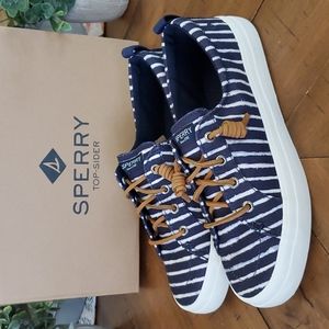 🆕️ Sperry Crest Vibe Stripe Navy Shoes